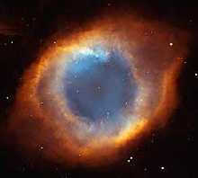 Immagine della nebulosa Helix presa dallo Space Telescope