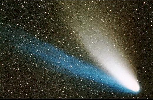 Foto del 1997 della cometa Hale Bopp